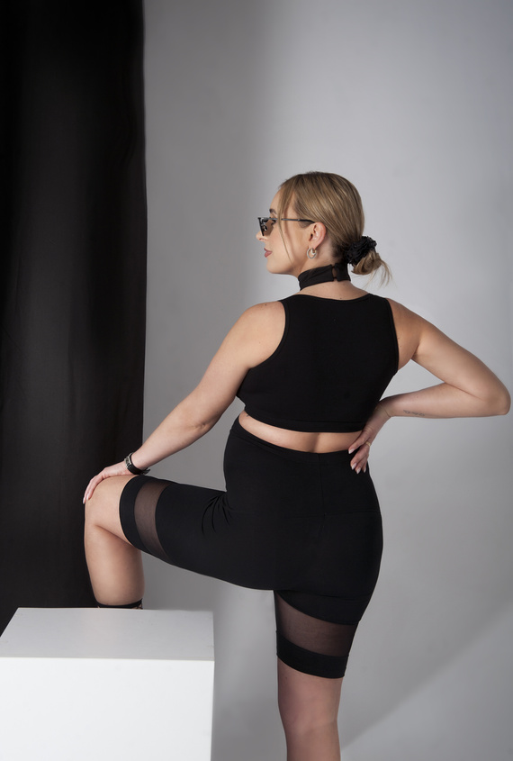 Legginsy ciążowe Rebeca Teyli czarny