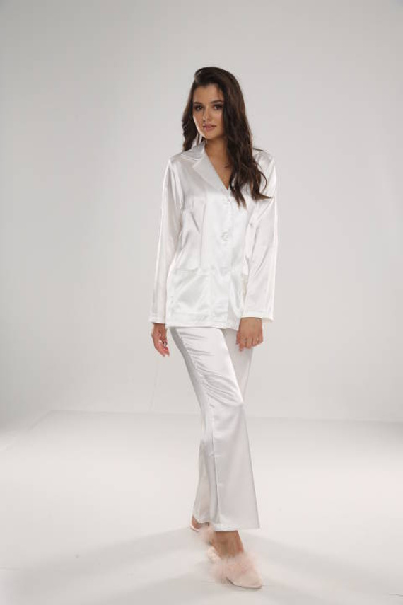 934 Classic Piżama damska Forex - pearl/perłowy