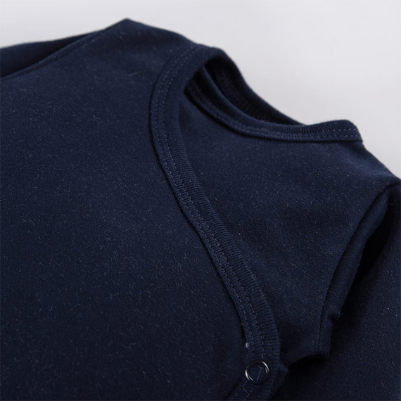 Body niemowlęce 3-pak Good Day Eevi - granatowy/zielony/beżowy