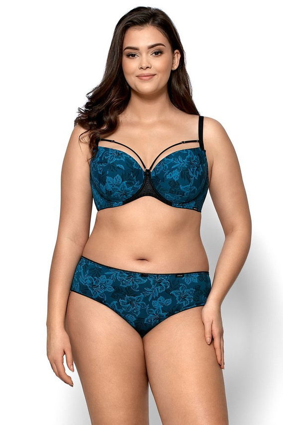 Szorty damskie Angela Nipplex - niebieski