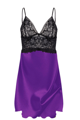 Halka satynowa Maddi DKaren - fiolet