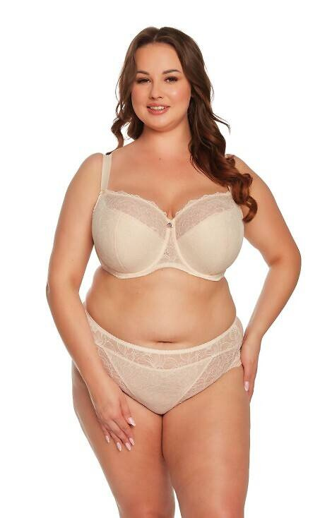 Biustonosz półusztywniany BSM 1207 Hannah Maxi Gaia- beżowy