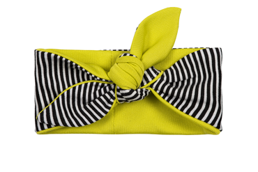 Opaska supełek 2216 Neon Zebra Marija - paski