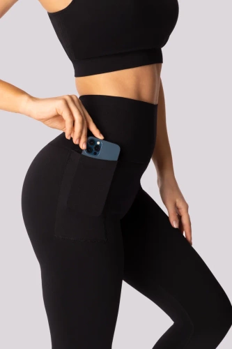 Legginsy damskie Base Mona czarny