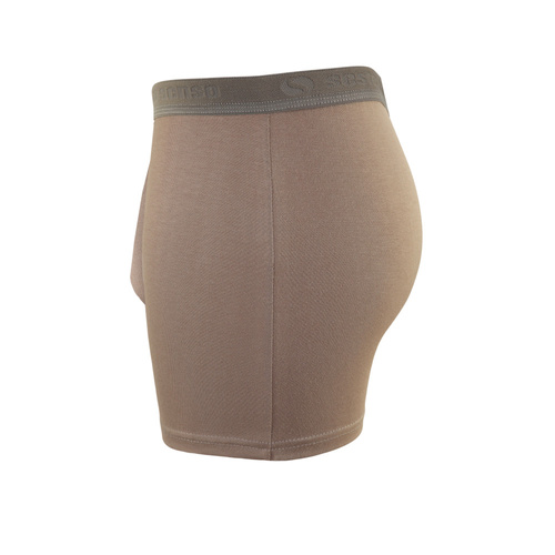 Bokserki męskie BM02 Cougar Sesto Senso - ciemnobeżowy 