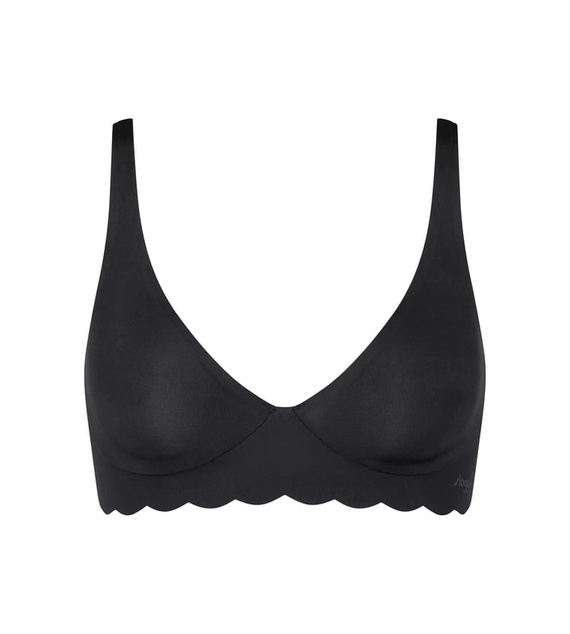 Miękki biustonosz Braletka Zero Microfibre 2.0 Soft bra Sloggi - czarny