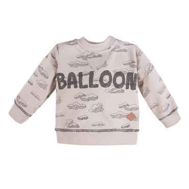 Bluza chłopięca Balloons Eevi- beż druk