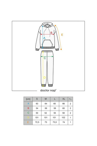 PM.4549 Dres Damski welur Doctor Nap - chocolate