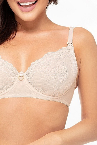 Mama Grace Soft Black miękki biustonosz do karmienia Momtobe czarny