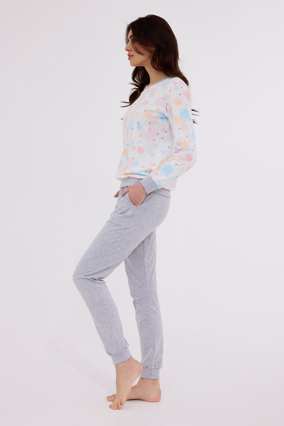 Piżama damska 740/379 Star 2 Cornette biały