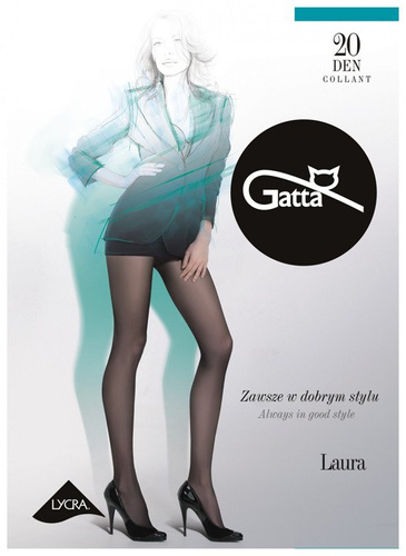 Rajstopy Laura 20 den Gatta -grigio/odc.szarego