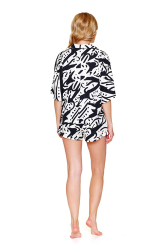 Doctor Nap 7310 – krótka piżama damska La Palma, wiskoza 100%