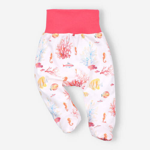 Półśpiochy z bawełny organicznej Ocean Nini