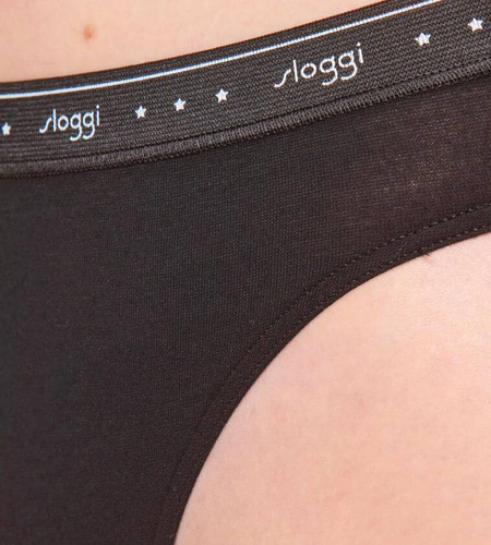 Figi Damskie 24/7 100 Tai Sloggi- black