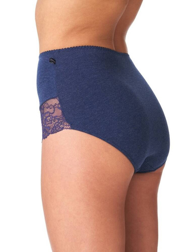 Figi damskie LPF 248  2-pak Key granatowy fuksja