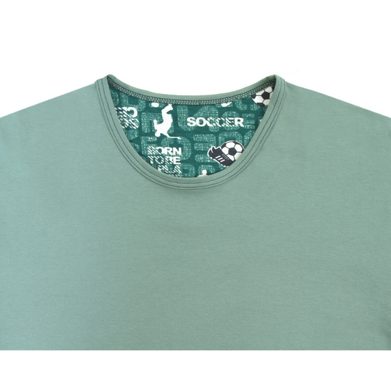 Bawełniana piżama męska 2242/11 Sesto Senso - zielony