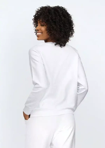 Bluza dresowa Wenezja Dkaren - biały