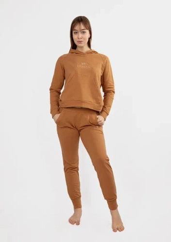 Komplet dresowy Seattle H1 Dkaren - brązowy