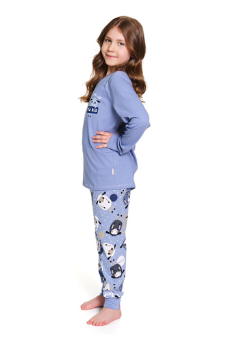 Doctor Nap 7348 – piżama dziecięca bawełniana, unisex, wzór owce