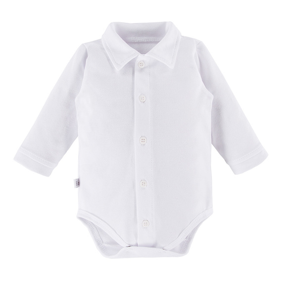 Body z kołnierzykiem Ceremony Eevi - biały