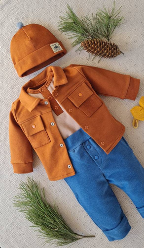 Bluza dresowa 2817C Jack Marija - brąz