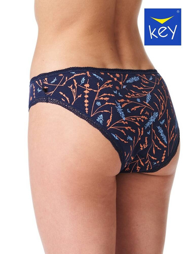 Figi damskie LPR 514 A'2 2-pak Key granatowy grafitowy