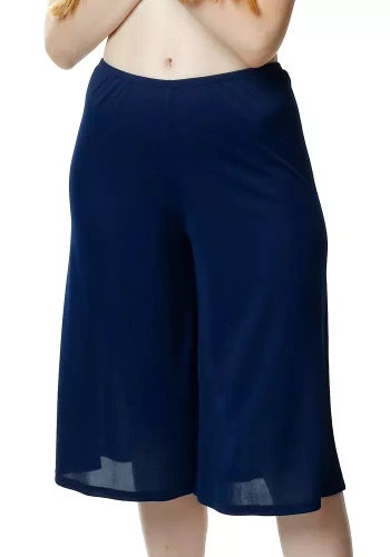 4143 Anastazja półhalkospodnie damska Mewa granatowy