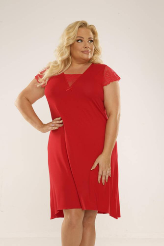 340 Fanny Koszulka nocna Forex - czerwony