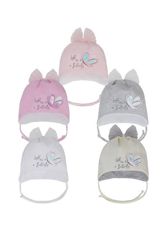 44-008 Czapka dziecięca AJS mix-kolor