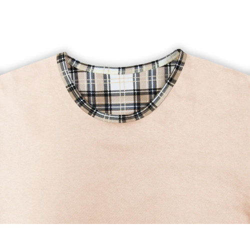 Piżama męska krótki rękaw 2576/53 Sesto Senso beżowy 