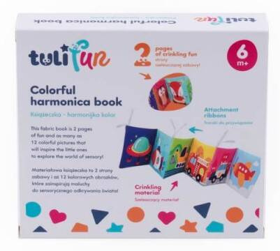 Książeczka sensoryczna DUMTF50716 Harmonijka Dumel 