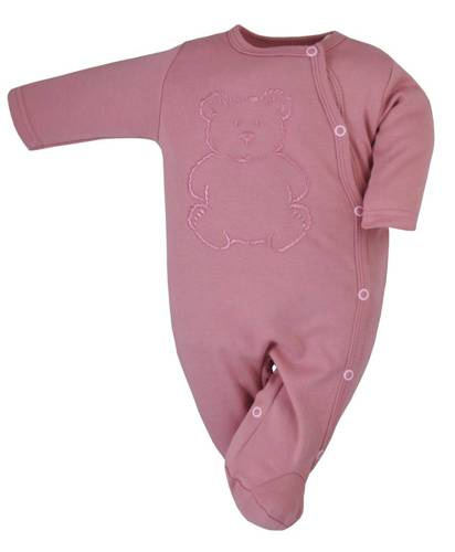 Pajac niemowlęcy Miś Koala-ciemny róż