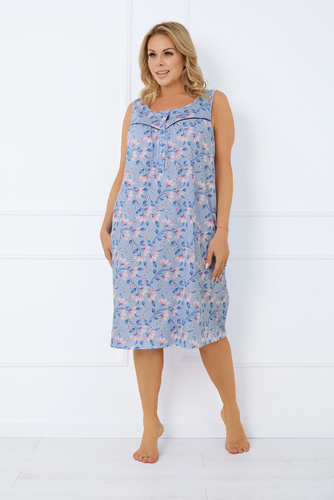 Koszula do karmienia na ramiączkach Facelia Italian Fashion - druk