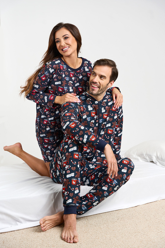 Koszula nocna damska Cookies talian Fashion - druk