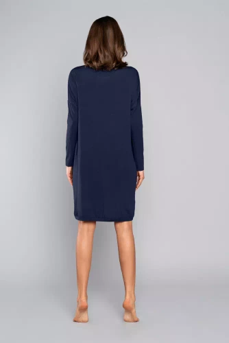 Tunika damska i ciążowa Tirana Italian Fashion- ciemny melanż 