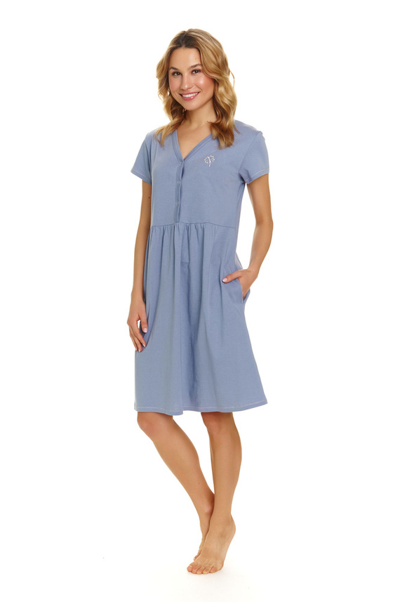 Koszula Nocna do karmienia 5336 Doctor Nap - sky blue