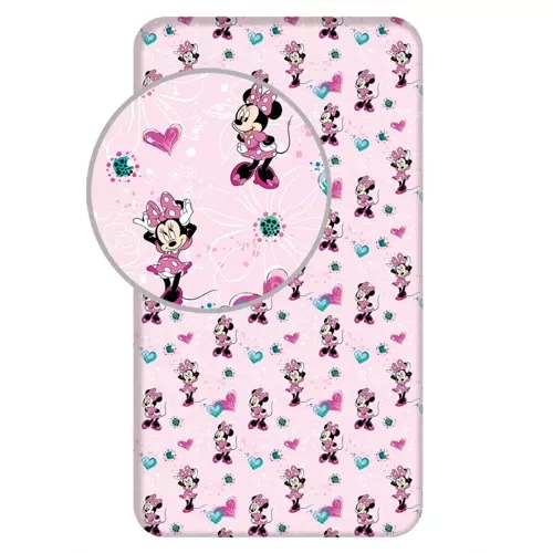 Prześcieradło dziecięce Myszka Mini Jerry Fabrics