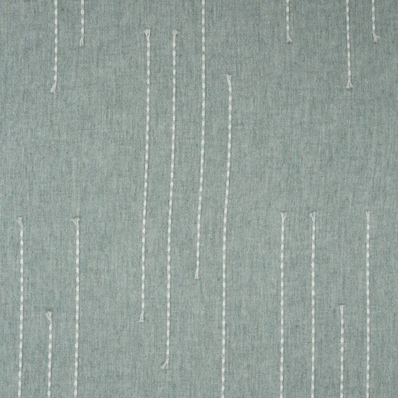 Pościel z ozdobnymi przeszyciami Montenegro 8 Eurofirany jasnozielony