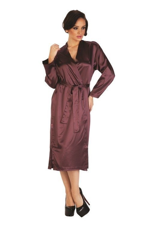 798 Classic szlafrok damski Forex - niebieski/blue