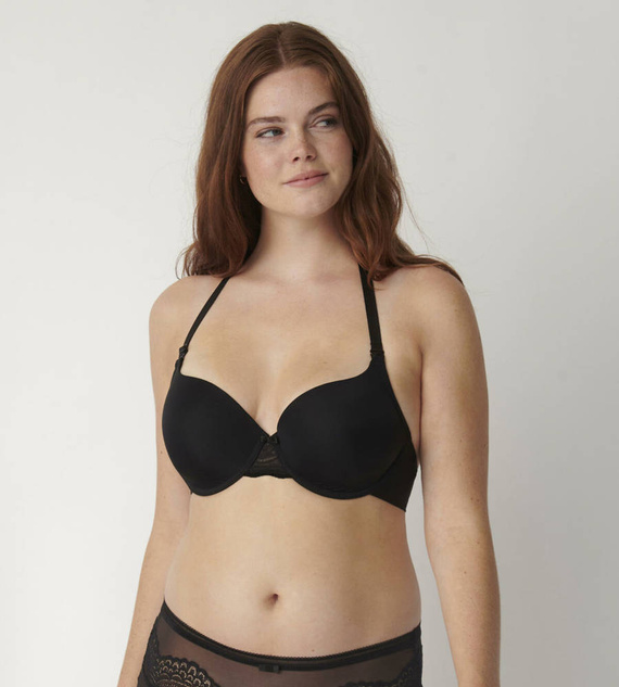 Biustonosz usztywniany Lovely Micro WHP Triumph czarny