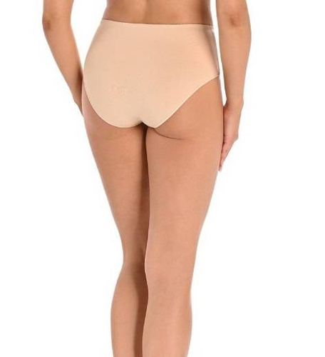 Figi z wysokim stanem Vicky Teyli - beżowy