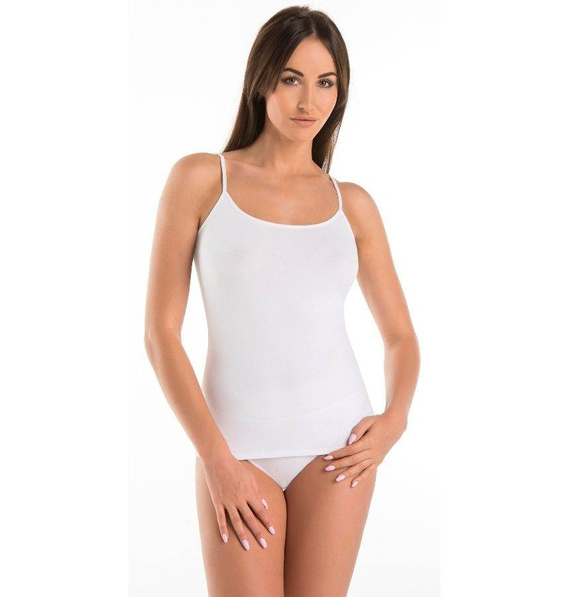 Koszulka bambusowa Layla Teyli- biały