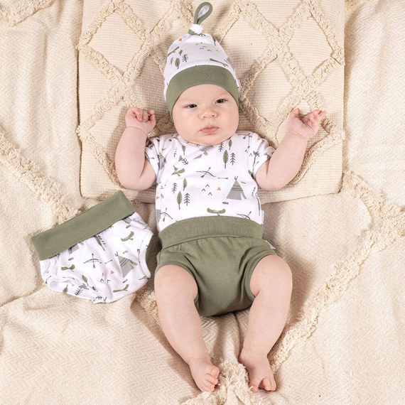 Rozpinane body z krótkim rękawem 206094 Bruno Nicol