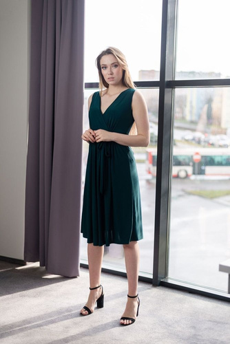 Zwiewna sukienka ciążowa 120 MIRACLE-wzór