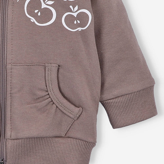 Bluza dresowa z bawełny organicznej Happy Apples Nini