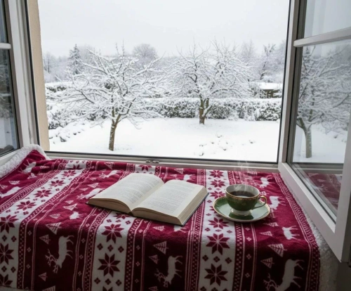 SACO Koc świąteczny 150x200 – bordowy, ciepły, miękki, w renifery i choinki, w ozdobnym worku