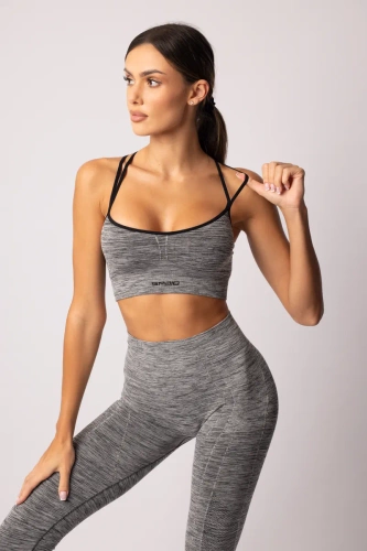 Legginsy damskie Melange Spaio grey 