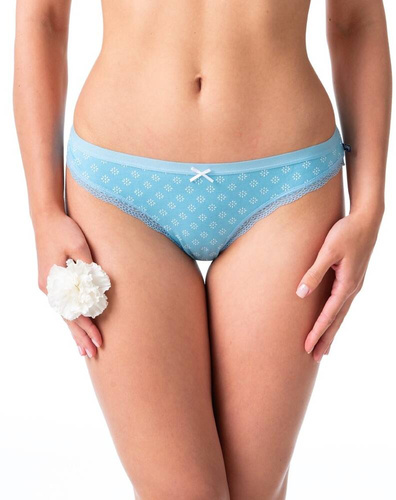 Figi damskie LPR 995 A'2 2-pak Key niebieski