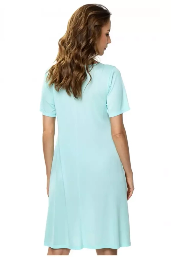 Koszula nocna ciążowa i do karmienia 86561 Lori Mewa miętowy