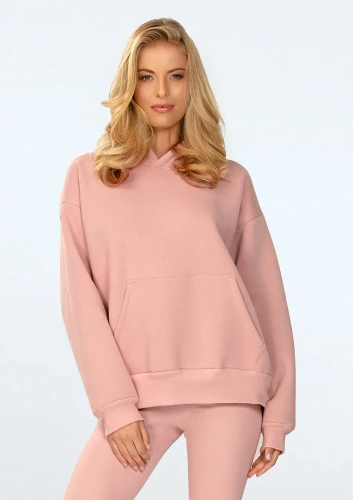 Bluza dresowa Oseye Dkaren - pudrowy